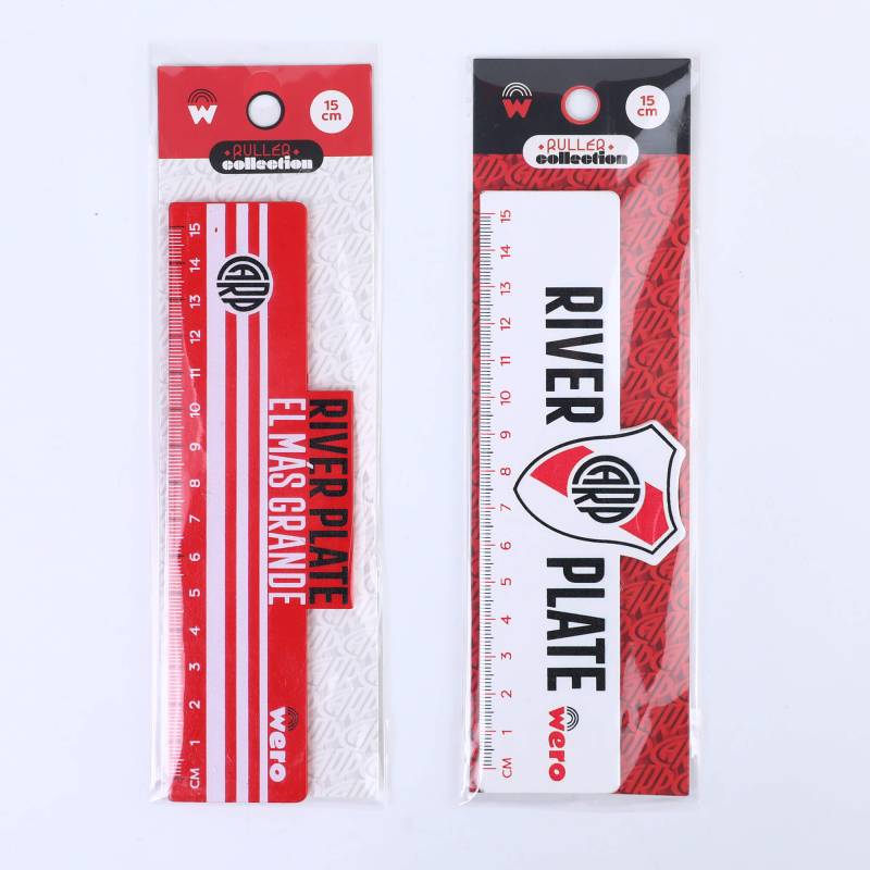 Regla Escolar De Madera 15Cm River Plate We4092