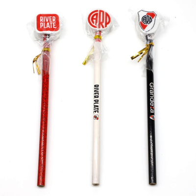 Lapiz De Grafito Wero C/Goma 3D River Plate We4125