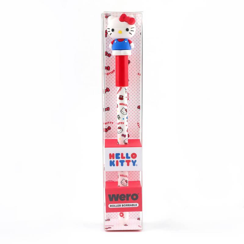 Lapicera Roller Wero Borrable Cajita Hello Kitty We4211