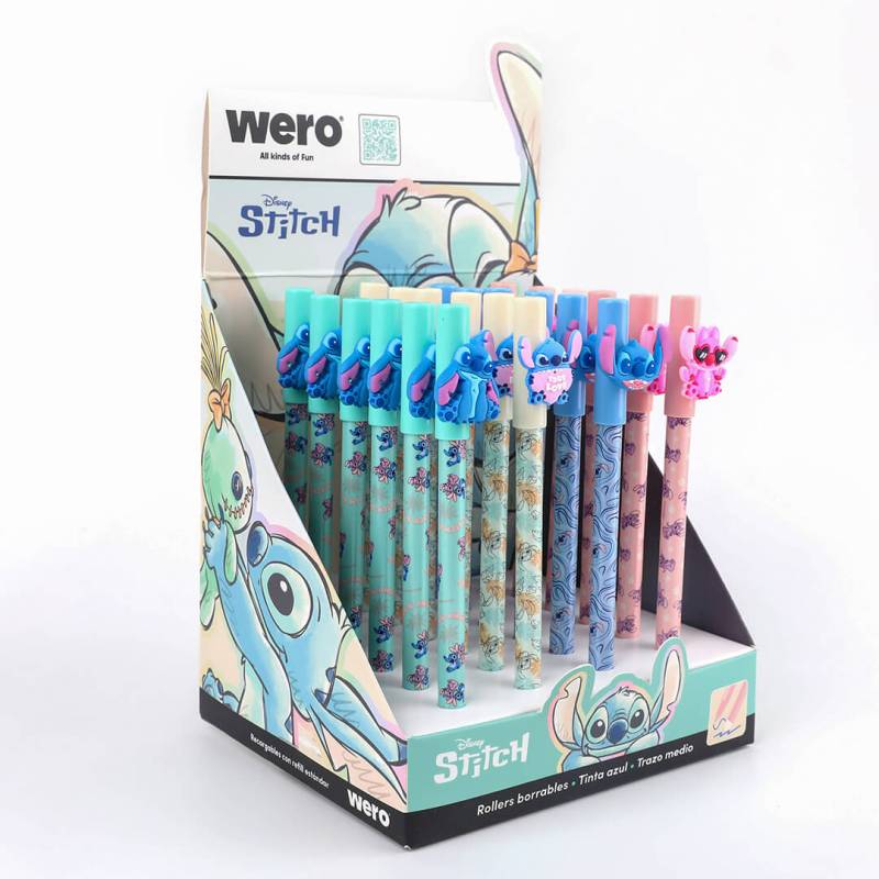 Lapicera Roller Wero Borrable Stitch We4224