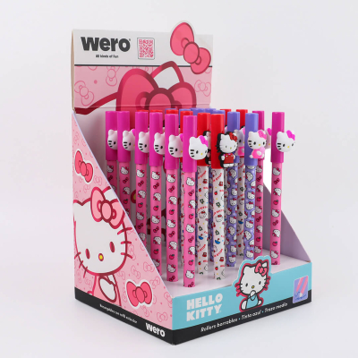 Lapicera Roller Wero Borrable Hello Kitty We4228
