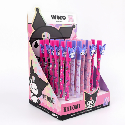 Lapicera Roller Wero Borrable Kuromi We4229