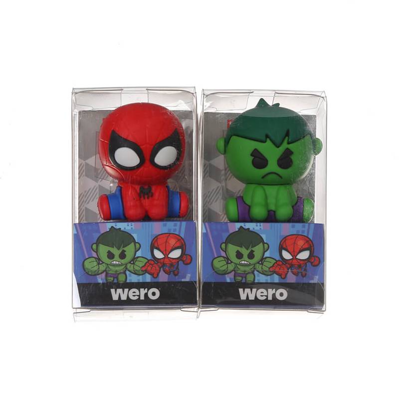 Sacapuntas Plástico Wero 3D Marvel We4264