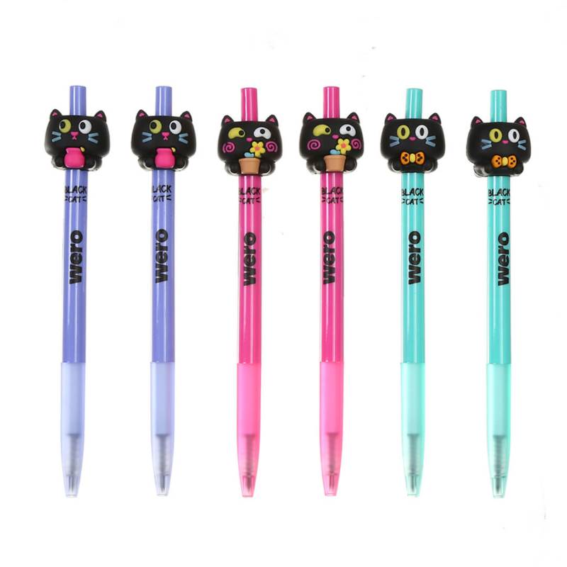 Lapiz Infinito Wero Black Cat We4265
