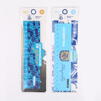 Regla Escolar De Madera 15Cm Afa We4320