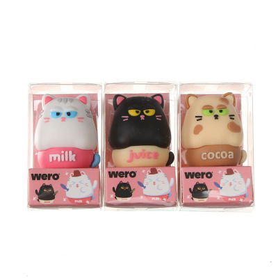 Goma Wero 3D Puffy Cats We4333