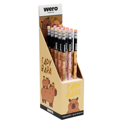Lapiz De Grafito Wero C/Goma Capibara We4350