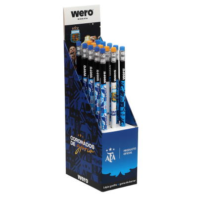 Lapiz De Grafito Wero C/Goma Afa We4355