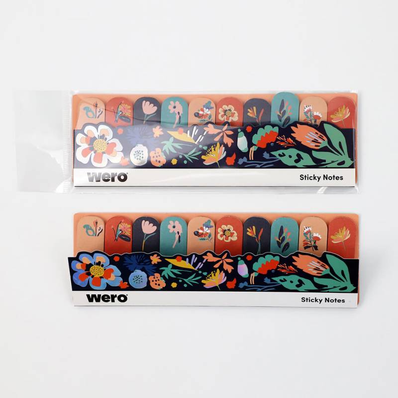 Set De Banderitas Adhesivas Wero We4381 Flowers