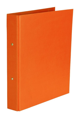Carpeta 2Ø40Mm Lama Pvc A4 Forrada Naranja Zd2X40Na
