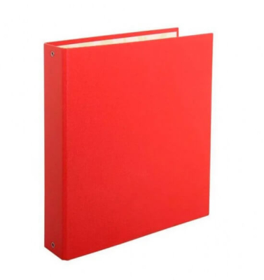 Carpeta 2Ø40Mm Lama Pvc A4 Forrada Rojo Zd2X40Ro