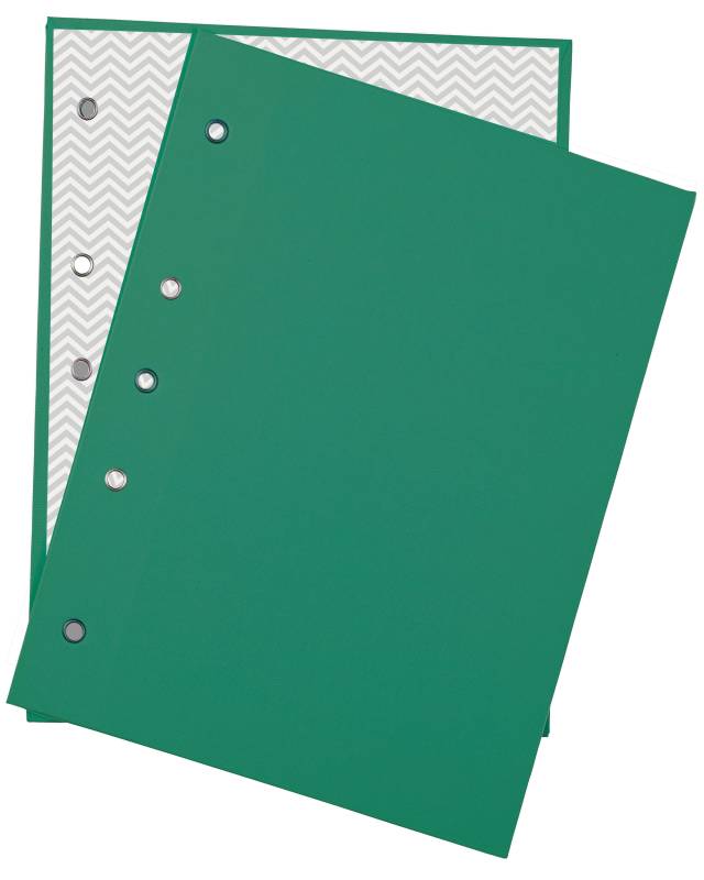 Carpeta C/Cordon A4 Lama Pvc Color Verde Osc Zd4Sa