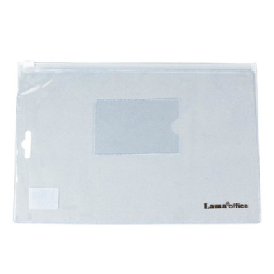 Sobre Pvc C/Cierre Zip A5 Lama Ch201E P/Colg
